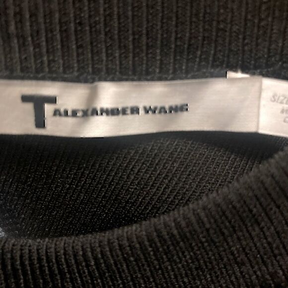 NWOT ‘T’ by Alexander Wang Open-Back Knit Dress Size L - Picture 7 of 12